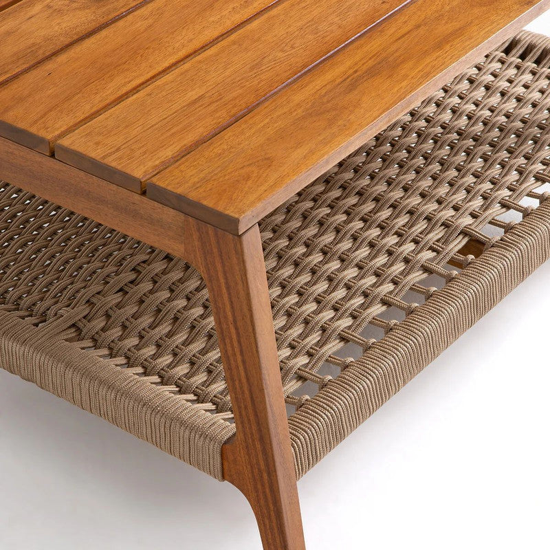 Outdoor Convertible Bench with Storage Space