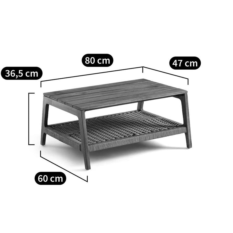 Outdoor Convertible Bench with Storage Space