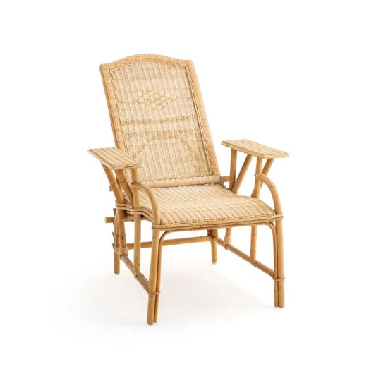 Oak Garden Deckchair
