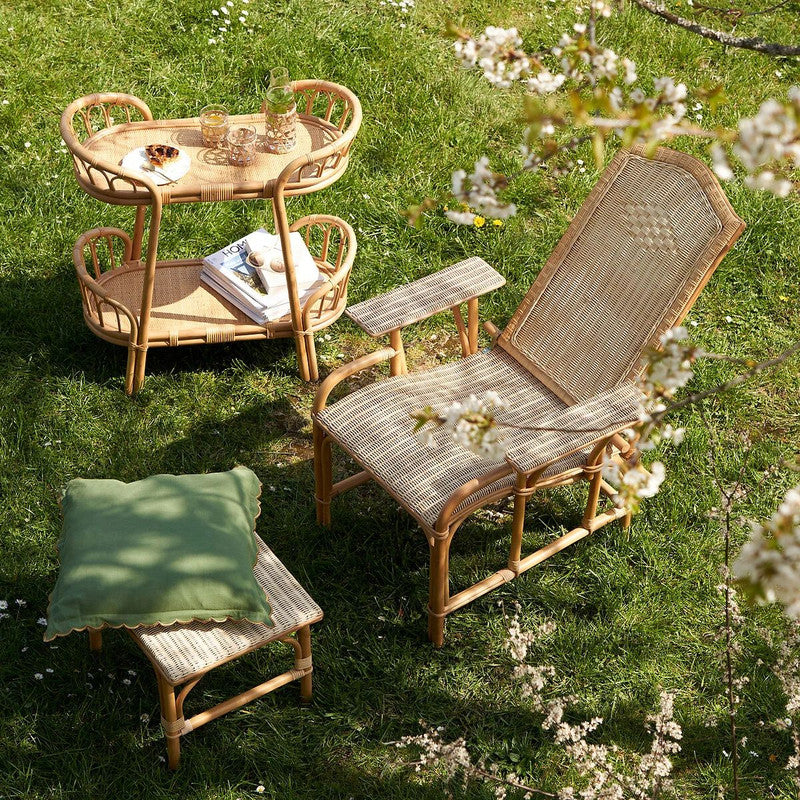 Oak Garden Deckchair