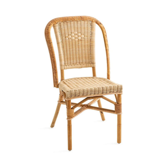 Oak Garden Backless Chair