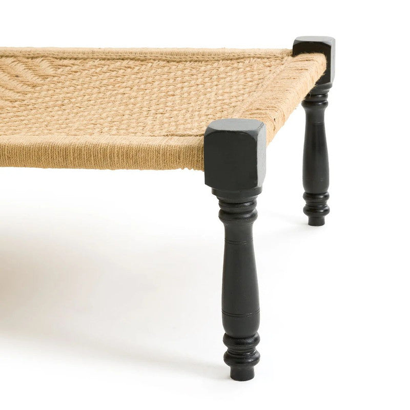 Indian Bed in Wood and Rope
