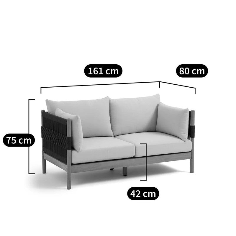Outdoor Two-Seater Sofa Chair