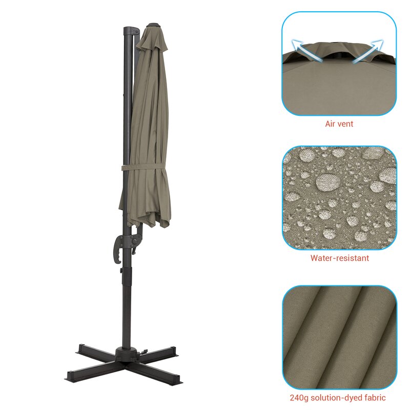 120'' Cantilever Umbrella