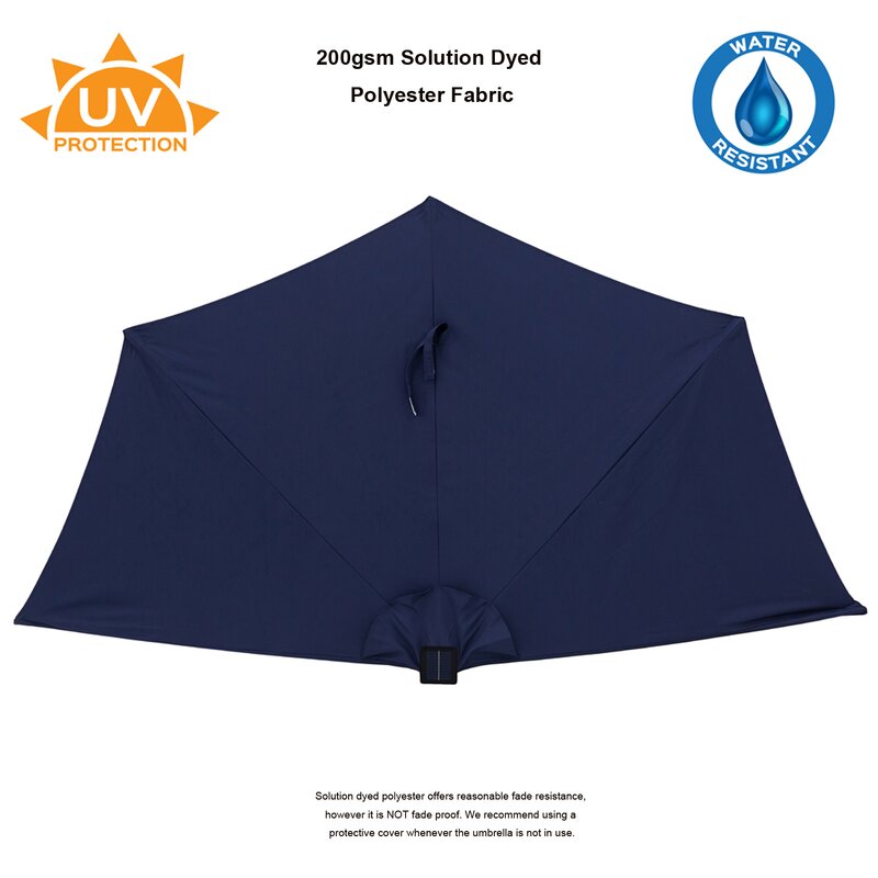 108'' Lighted Market Umbrella