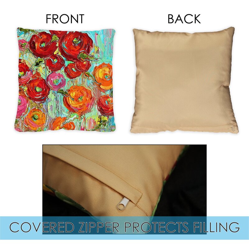 Indoor/Outdoor Pillow Cover (Set of 2)