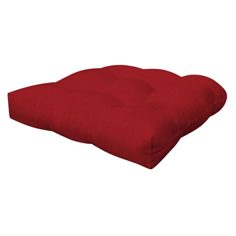 Outdoor 4'' Dining Chair Seat Cushion (Set of 2)
