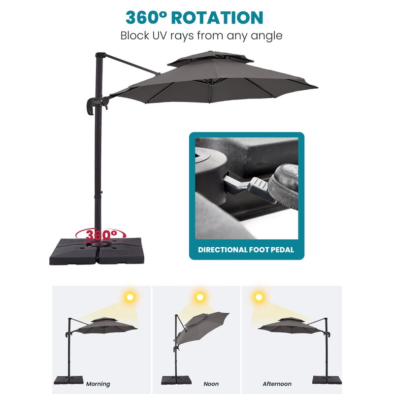 120'' Cantilever Umbrella