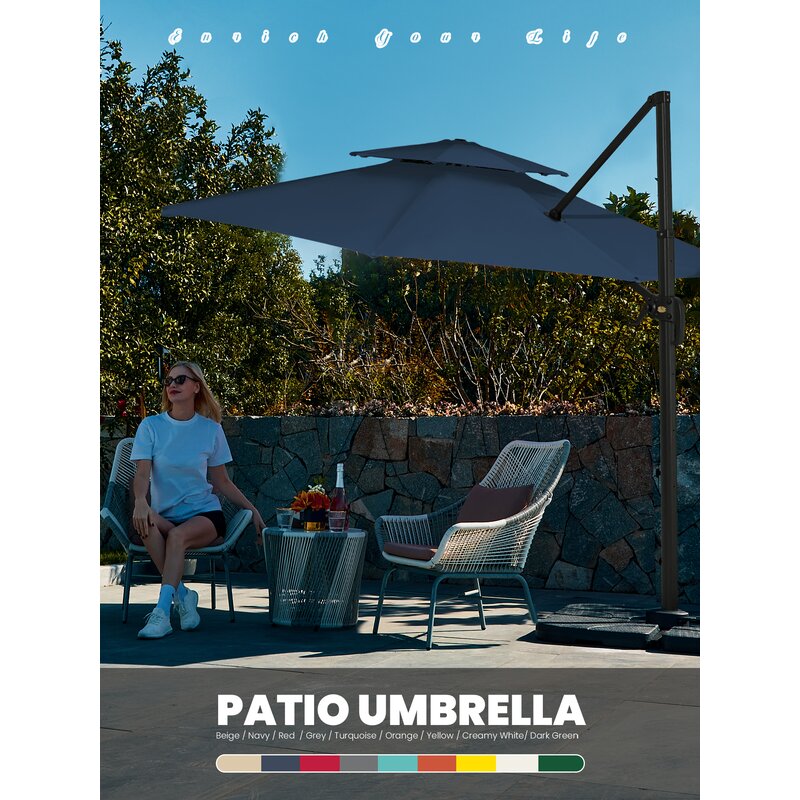 132'' Cantilever Umbrella