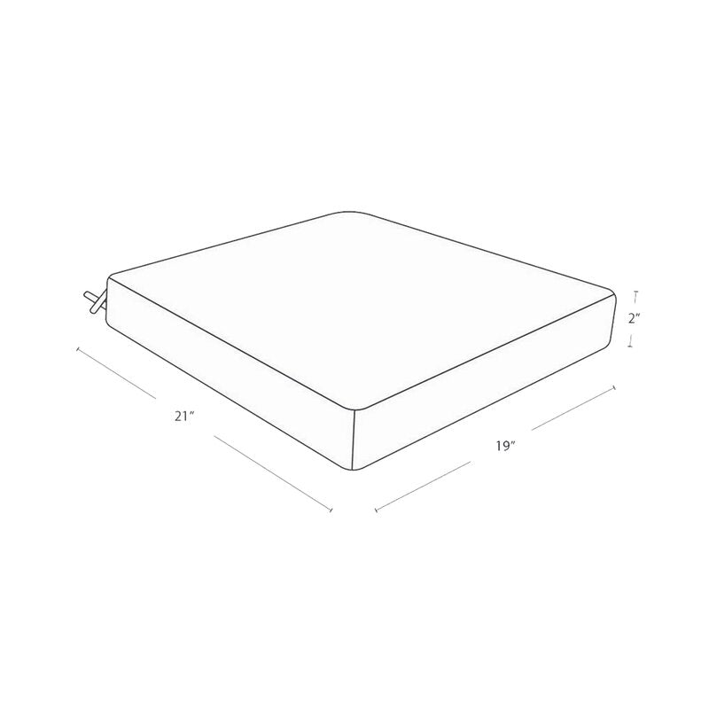 Premium Outdoor Seat Pad (Set of 2)
