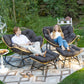 RADIATA Outdoor Indoor Papasan Rocking Chair Oversized Wicker Royal Rocking Chair