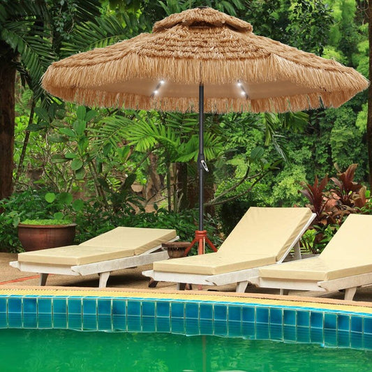108'' Lighted Sunbrella Umbrella