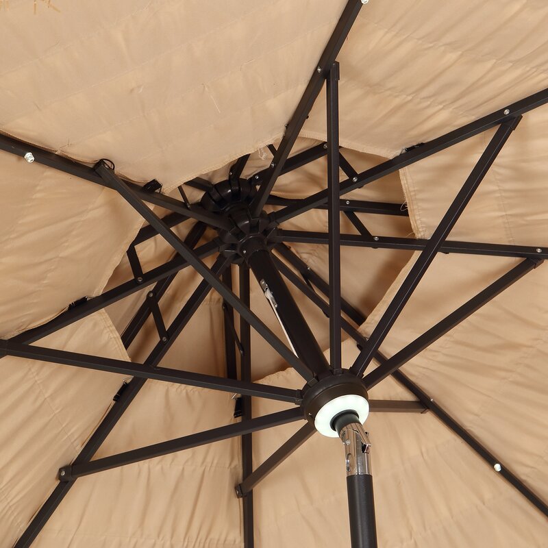 108'' Lighted Sunbrella Umbrella