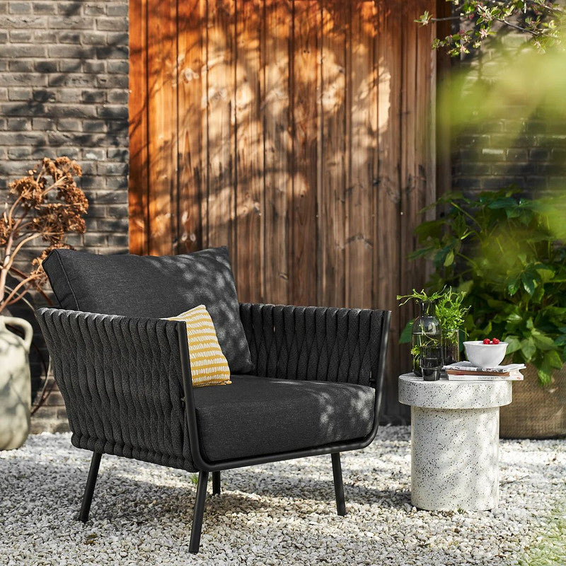 Braided Frame Garden Armchair