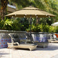 106.3'' Lighted Market Umbrella
