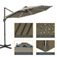 120'' Lighted Cantilever Umbrella