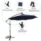 120'' Lighted Cantilever Umbrella