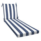 Outdoor 3.5'' Chaise Lounge Cushion