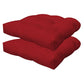 Outdoor 4'' Dining Chair Seat Cushion (Set of 2)