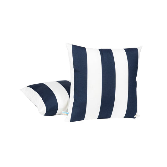 Striped Indoor/Outdoor Throw Pillow (Set of 2)